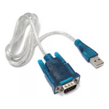 Cable Adaptador Serial Rs232 A Usb Soporta Db9 De 9 Pines