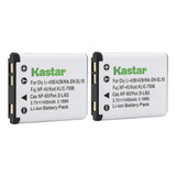 Kastar Batería (paquete De 2) Para Olympus Li-40b Li-42b L.