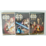 Paquete Star Wars Episodios I, Ii Y Iii Dvd Películas Nuevo