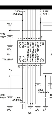 Ta8227 Smd (#no Reloj Casio)