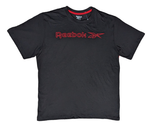 Playera Reebok Logo Vórtice 