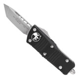 Canivete Automático Microtech Mini Troodon T/e Stone Washed