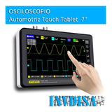 Osciloscopio Automotriz Touch Portatil 100mhz 2ch 