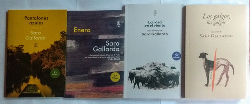 Combo Sara Gallardo / Editorial Fiordo / Nuevos 