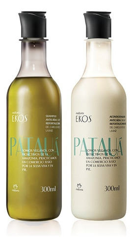  Set Shampu+ Acond Patauá Ekos-300ml Natura Para Fortalecer 