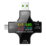 Usb Tester.en.con Ips Lcd Voltímetro Amperimeter Screen