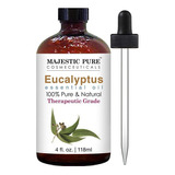 Aceite Esencial Eucalipto Terapeutico Majestic Pure 4oz