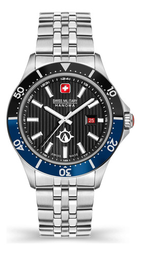 Reloj Swiss Military Smwgh2100603 Para Hombre Cristal Zafiro