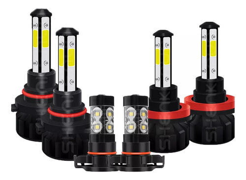 28000lm 50w Kit De Focos Led 9012 Luz Alta Y Baja Para Gmc