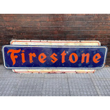 Cartel Enlozado Firestone 