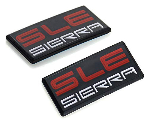 Pegatina 3d Con Emblema Lateral De Cabina Sierra Sle Pillar,