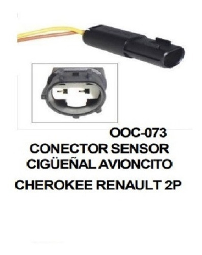 Conector Sensor Cigeal Avioncito Renault Logan Clio Symbol Foto 3