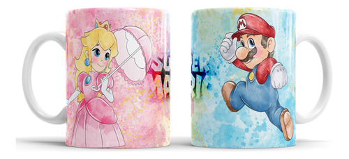 Kit Imprimible Plantillas Almohadones Tazas Super Mario  M15