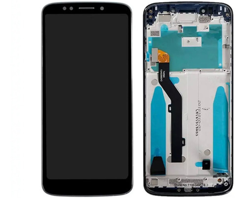 Tela Frontal Display Compatível Moto G6 Play Nacional C/aro