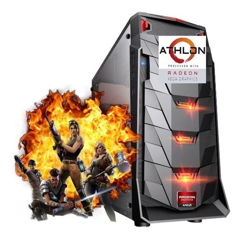 Pc Gamer Athlon 3000g 3.5ghz // 8 Gb Ddr4 // Ssd 240 // Rade