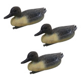 3 Pieces Hunting Pe Plastic Bait Drake With Keel