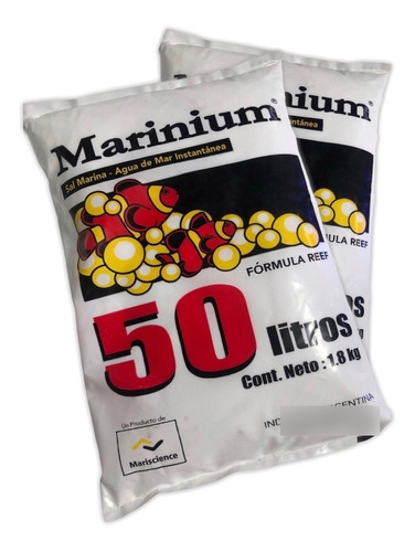 Sal Marina Marinium 1.8 Kg (50 Litros)