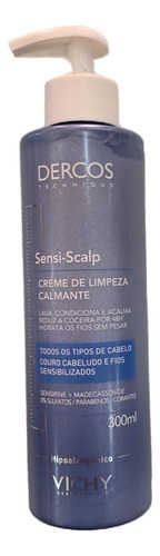 Dercos  Sensi Scalp Creme De Limpeza Calmante 300ml 