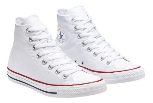 Tenis Converse Blanco Y Negro Chuck Taylor All Star En Bota