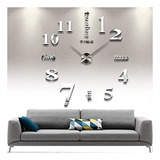 Cugbo Diy Reloj De Pared Moderno Grande 3d Reloj De Pared Pe