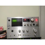 Pre-amplificador Com Leitor Usb E Vu Meter No Chassi M-246