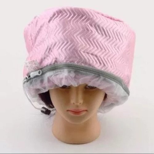 Gorro Termico Para Tratamiento Capilar Rosado Enchufe 