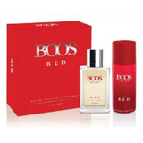 Estuche Boos Red (edt X 100 Ml Más Desodorante X 150 Ml )