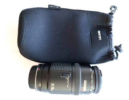 Lente Canon Ef 70-210mm Auto Foco. Com Case Em Neoprene. 