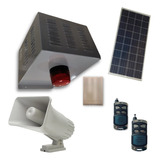 Alarma Comunitaria Solar Dg-power 30w Configurada