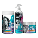 Kit Soul Power Curly On Cream + Curly Gelatine E Day After