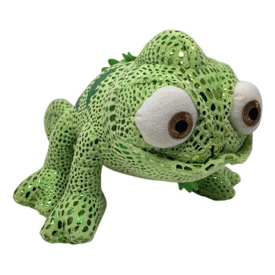 Peluche Enredados «pascal» Con Forma De Camaleón Metalizado