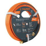 Manguera De Pvc Para Compresor, 15 M X 1/4 , Truper 19015