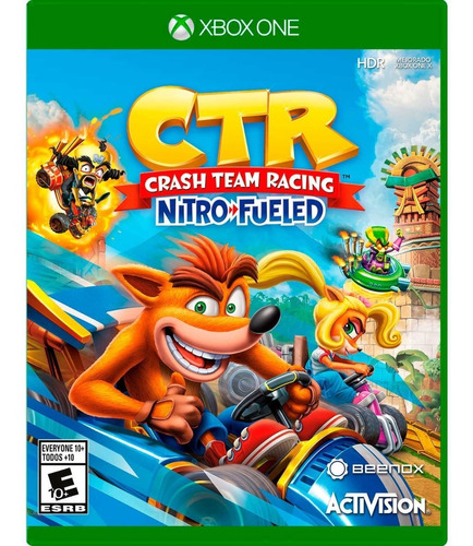 Ctr Crash Team Racing Nitro Fueled - Xbox One  Nuevo Sellado