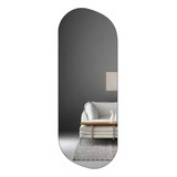 Espelho Oval Corpo Inteiro 150x60 Cm Decor Luxo Minimalista