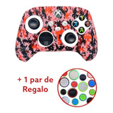 Xbox Series S X Funda Silicon Control + 2 Grip Camuflaje 04