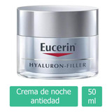 Eucerin Hyaluron-filler Crema De Noche Antiedad Frasco Con 5