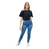 Pantalon Jean Mujer - Elastizado - Tiro Alto - Palmer Style