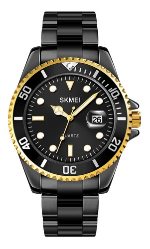 Reloj Hombre Skmei 1779 Calendario Rolex Submariner Style