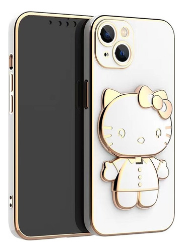 Funda De Teléfono Suave Con Diseño De Hello Kitty Makeup Mir