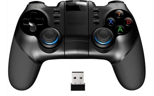 Controle Joystick Gamepad Gamer 3 Em 1 Ipega Pg-9076 Preto