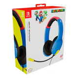 Audifonos Alambricos Super Mario Switch Original Pdp