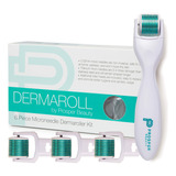 Derma Roller Microneedle - Kit De 6 Piezas [dermaroll De Pro