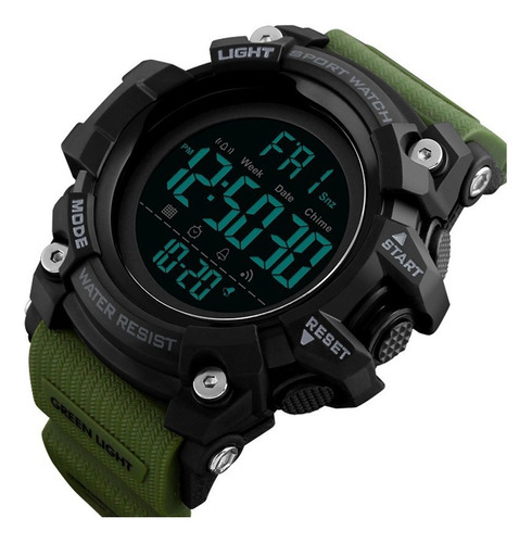 Skmei Reloj Digital Deportivo Militar Led Fecha Contra Agua