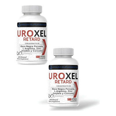 2pack Uroxel Retard Suplemento Apoyo Próstata 100 Caps Sabor Sin Sabor | Envío gratis