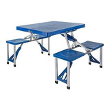 Mesa Plegable Picnic Maleta Klimber Camping Banca Vacaciones