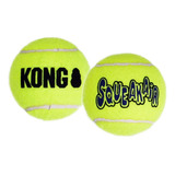 Kong Squeakair Balls Paquete 3 Pelotas De Tenis Medianas 