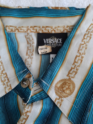 Versace Camisa Del Pintor Federico Klemm Original!!!