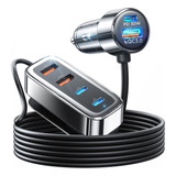 Cargador De Coche Ainope Usb C De 90 W, 6 Puertos, iPhone 15