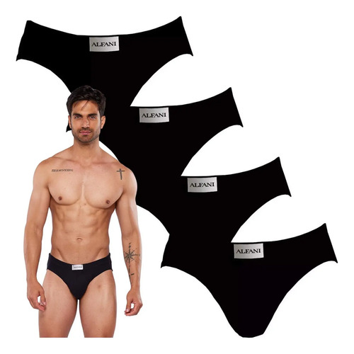 Paquete De 4 Trusas Alfani Ribbed 100% Algodon +envio Gratis