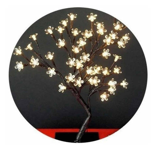 Arbol De Navidad Luminoso Bonsai Led Blanco Calido